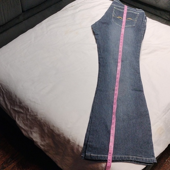 Lazer Jeans junior flared blue jeans size 11 - Picture 11 of 12